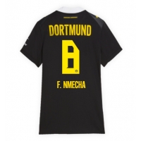 Camiseta Borussia Dortmund Felix Nmecha #8 Segunda Equipación Replica 2026-27 para mujer mangas cortas